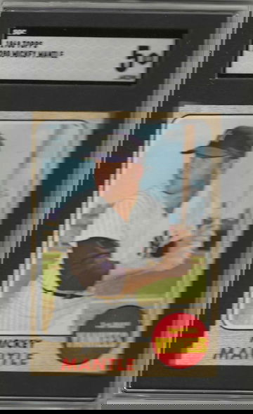 1968 Topps Mickey Mantle #280 *SGC 5* New York Yankees