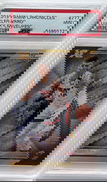 2019 Panini Chronicles Tyler Herro RC Lucky Envelopes PSA 9 8/9