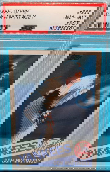 1985 Topps Don Mattingly #665 PSA 8 PD Qualifier