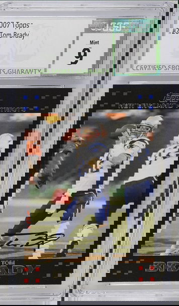 2007 Topps Tom Brady #28 CSG 9