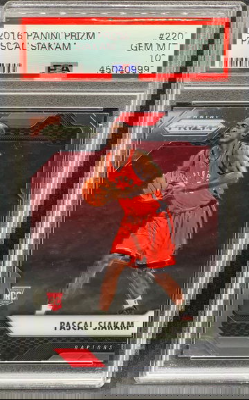 Pascal Siakam 2016 Panini Prizm PSA 10