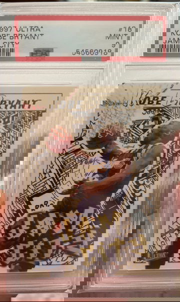 1997 ultra Kobe Bryant jam city PSA 9