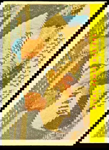 1958 Topps Rival Fence Busters Willie Mays & Duke Snider #436