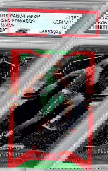 Carsen Edwards 2019 Prizm Ruby Wave