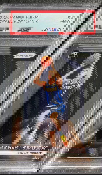 2018 Prizm Michael Porter Jr. PSA 9