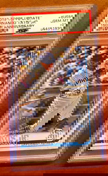 2019 Topps Update 150th Fernando Tatis Jr PSA 10