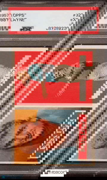 1957 Topps Bobby Layne #32 PSA 5 EX Detroit Lions