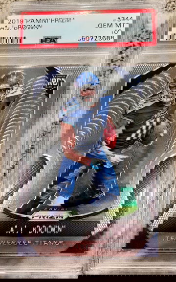 2019 Prizm AJ Brown PSA 10