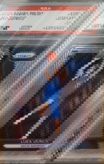 Luka Doncic Prizm PSA 10