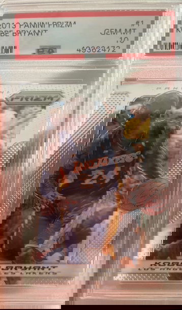 2013 prizm Kobe Bryant PSA 10 