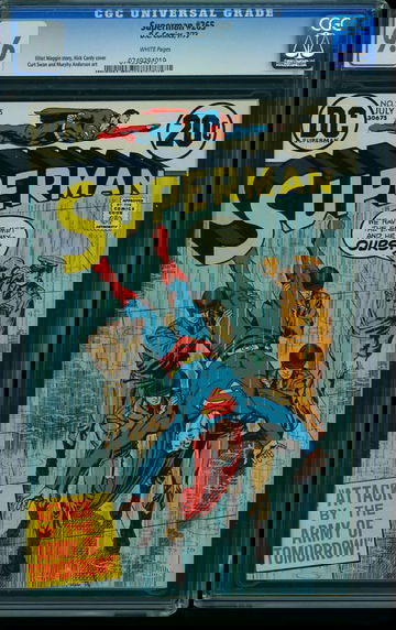 SUPERMAN #265, CGC 9.6 NM+