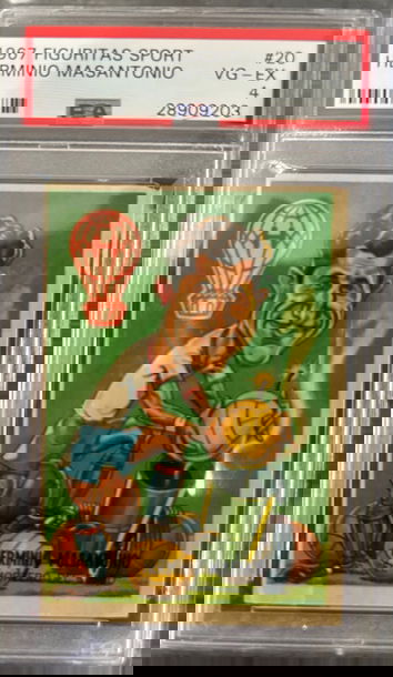 1967 Figuritas Sport Herminio Masantonio PSA 4