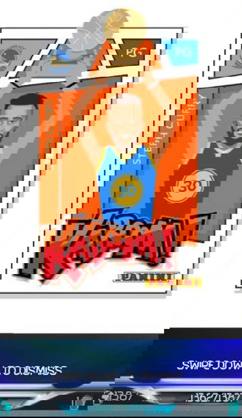 Panini Dunk All Star Emoji Steph Curry #1362