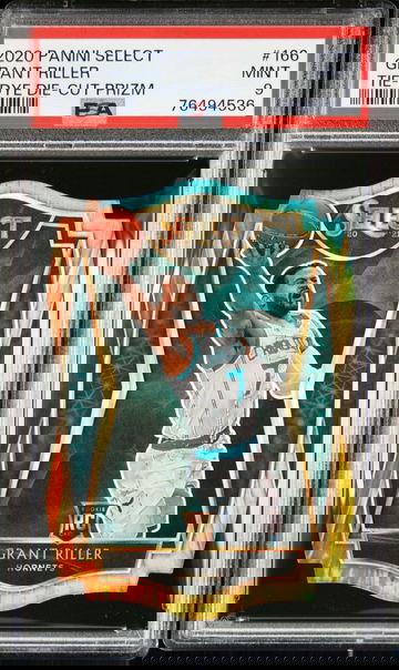 Grant Riller 2020 Select Premier Level Tie-Dye Die Cut RC Rookie /25 PSA 9 POP 1