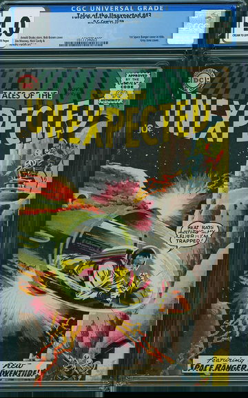 TALES OF THE UNEXPECTED #43, CGC 4.0 VG