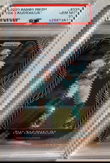 2020 Prizm Tua Tagovailoa RC PSA 10