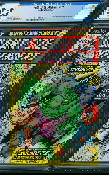 GIANT-SIZE DEFENDERS #1, CGC 9.2 NM-