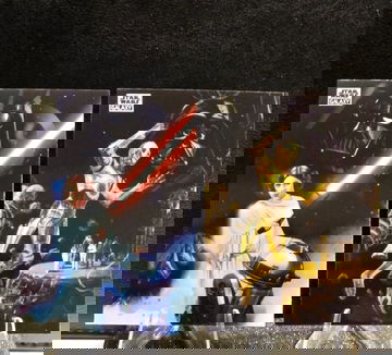 2025 Topps Chrome Star Wars Galaxy  Our Most Desperate Hour & Protocol Droid