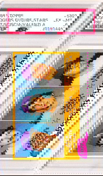 1981 Topps #302 Dodgers Future Stars 