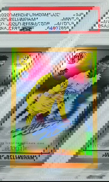 2020 Merlin Chrome Jude Bellingham Auto Gold