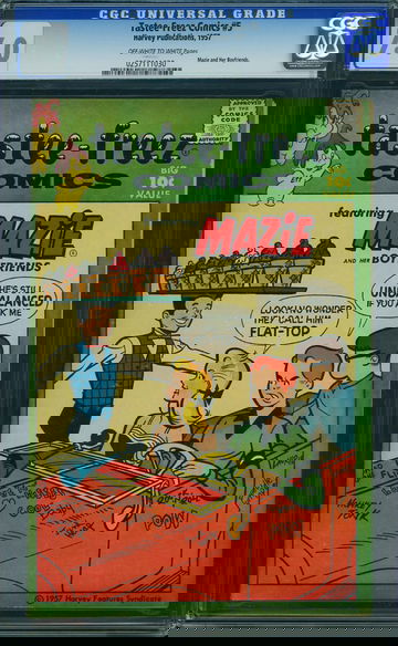 TASTEE-FREEZ COMICS #5, CGC 7.0 FVF