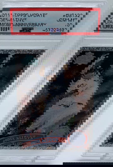 2011 Topps Update José Altuve Diamond Anniversary  #US-132 Rookie PSA 10