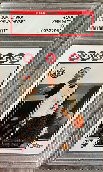 Derrick Rose 2008 Topps #196 PSA 10