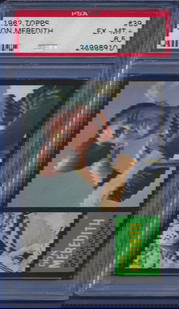 1962 Topps #39 Don Meredith PSA 6.5 (BillsGridironGreats)