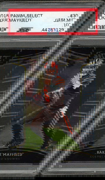 Baker Mayfield 2018 Panini Select Rookie