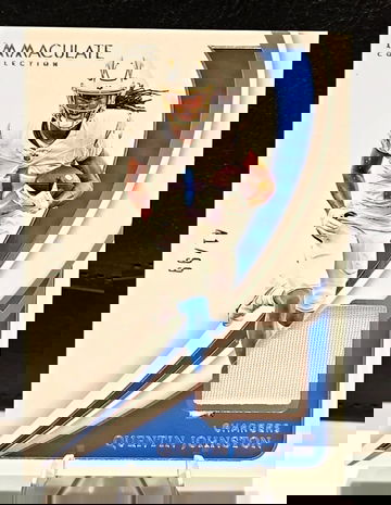 Quentin Johnston  2024 Immaculate Collection #87  Patch  /99  Chargers 