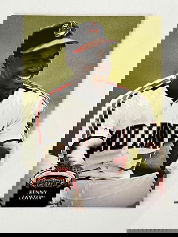 1992 Kenny Lofton RC Stadium Club #695 (NM-MT).