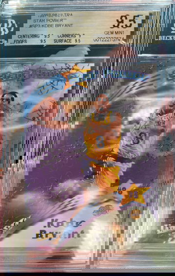 1997-1998 ultra star power Kobe Bryant bgs 9.5 gem mint 