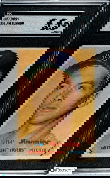 1957 Topps Jim Bunning #338 SGC 5.5