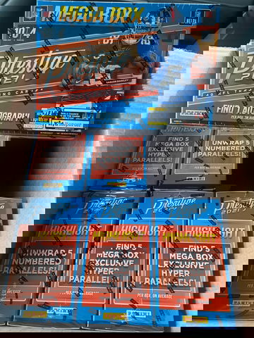 2021 Prestige Football Mega Box Lot of 6