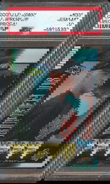 2000 UD Ionix Reciprocal #R35 Cal Ripken PSA 10