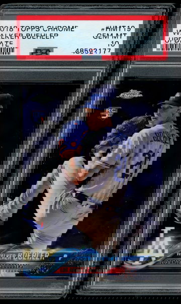 2018 Topps Chrome Update HMT19 Walker Buehler RC Rookie PSA 10 GEM MINT