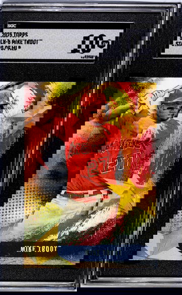 2025 Topps #SMLB-8 Mike Trout Stars of MLB SGC 10