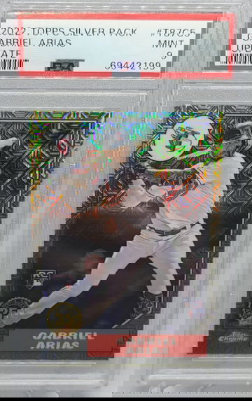 2022 Topps Silver Pack #T87TC5 Gabriel Arias Update RC PSA 9