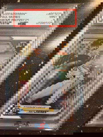 🔥 2024 Bowman Chrome Prospects #BCP125 – Paul Skenes – PSA 9 Mint 🔥