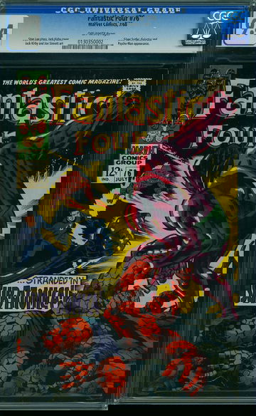 FANTASTIC FOUR #76, CGC 9.4 NM