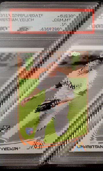 2013 Topps Update Christian Yelich PSA 10