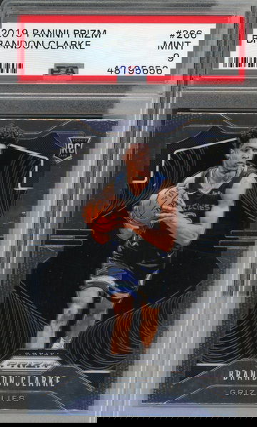 2019 Panini Prizm Brandon Clarke #266 PSA 9