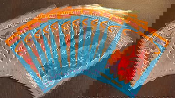 1990 Fleer Basketball All-Stars Complete Set #1-12 Jordan Bird Magic Barkley