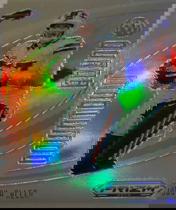 2024 Panini Prizm Deca Football Josh Allen Downtown Bound Silver #19