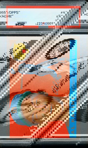 1955 Topps #4 Al Kaline PSA 5