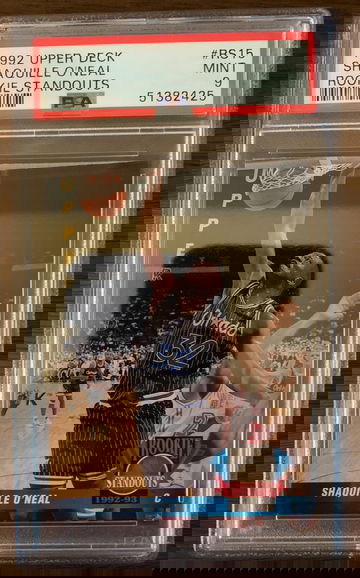 1992 Upper Deck Shaq Rookie Standouts Insert #RS15