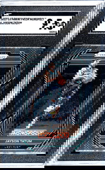 2022-23 Panini Prizm Monopoly #4 Jayson Tatum SGC 9.5