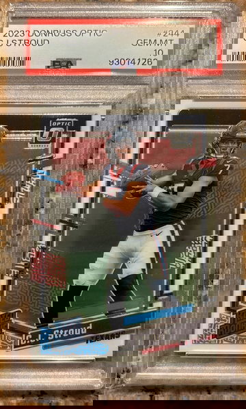 2023 Optic CJ Stroud PSA 10