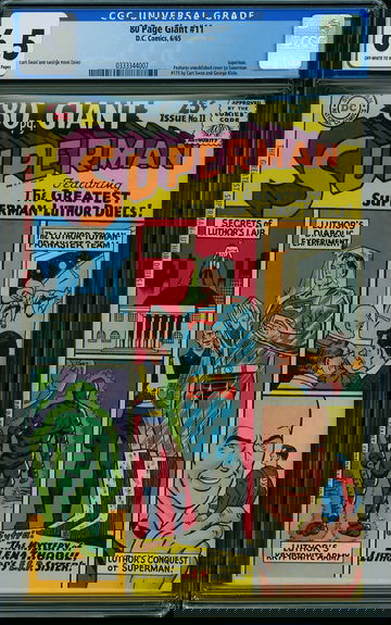 EIGHTY PAGE GIANT #11, CGC 6.5 FN+