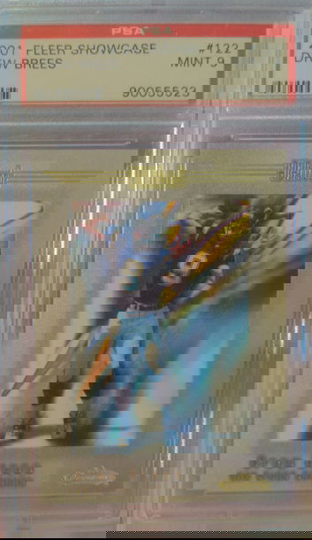 2001 Fleer Showcase Drew Brees #122  079/500